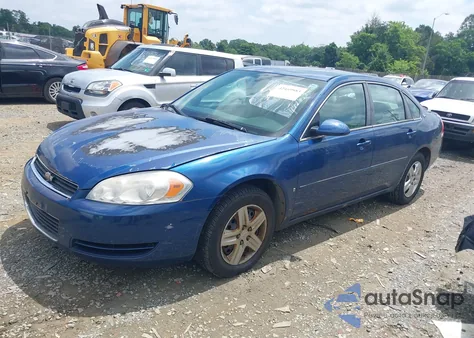 2006 Chevrolet Impala Ls from USA, damaged, VIN 2G1WB58K569371685